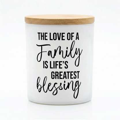 Family Is Life’s Greatest Blessing Candle | 12 oz Jar
