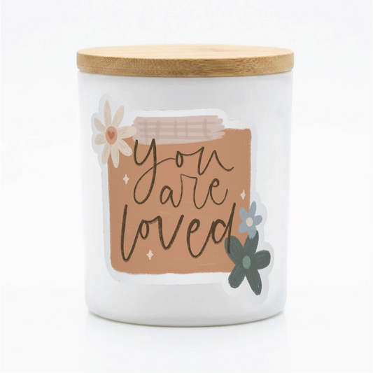 You Are Loved Inspirational Candle | 12oz. Jar