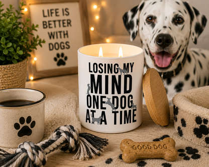 Losing My Mind One Dog at a Time | 12 oz Jar