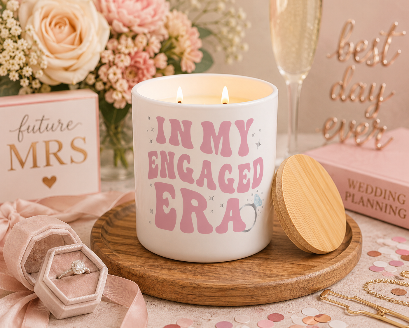 In My Engaged Era Candle | 12 oz Jar