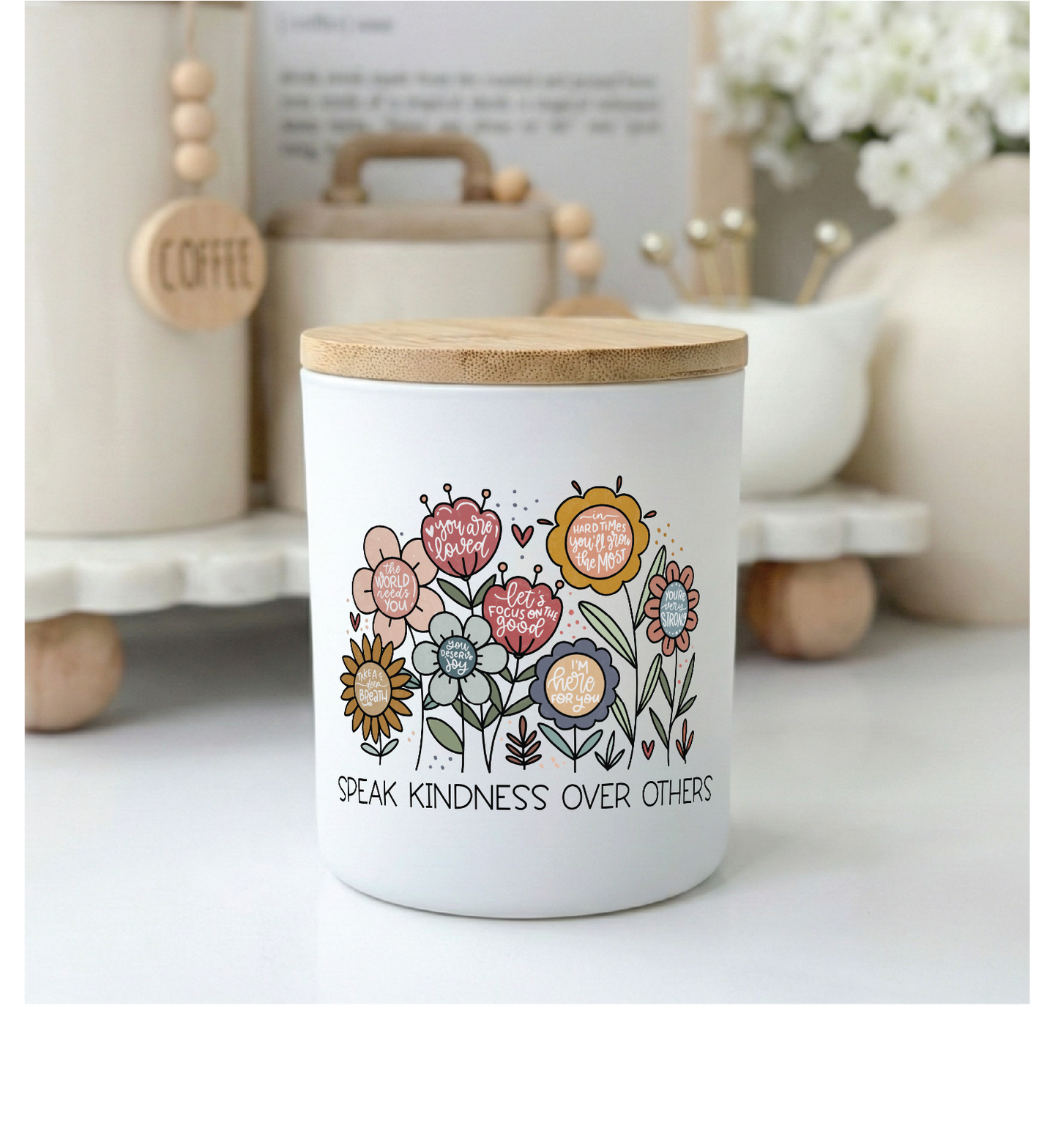 Speak Kindness Encouragement Candle | 12oz. Jar
