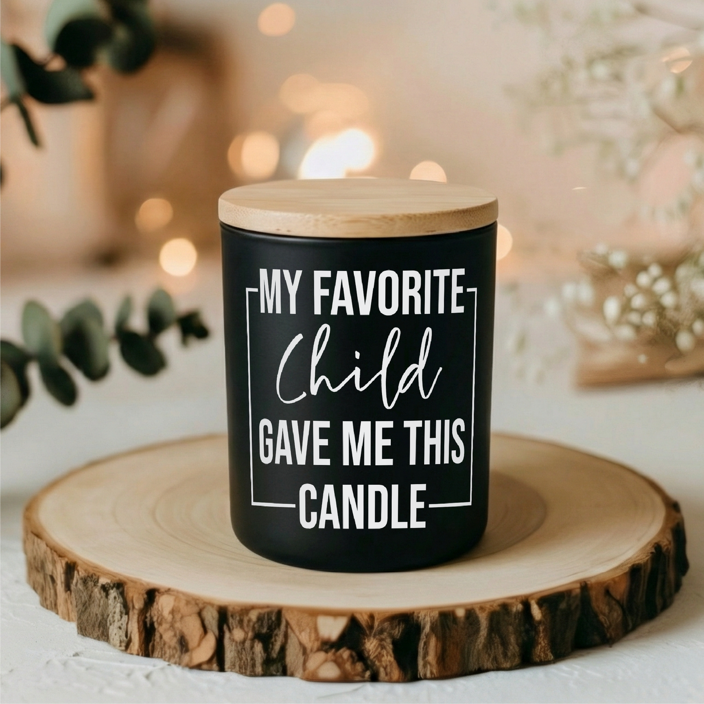 Favorite Child Funny Candle | 12 oz Jar