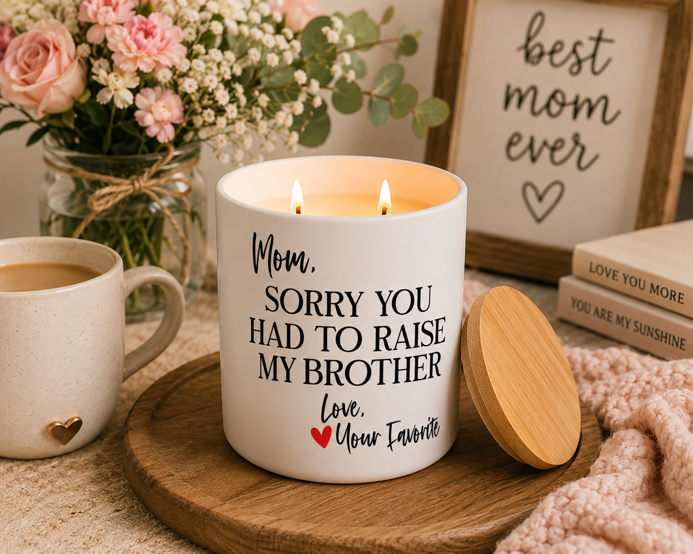 Sorry You Raised My Brother Candle | 12 oz Jar