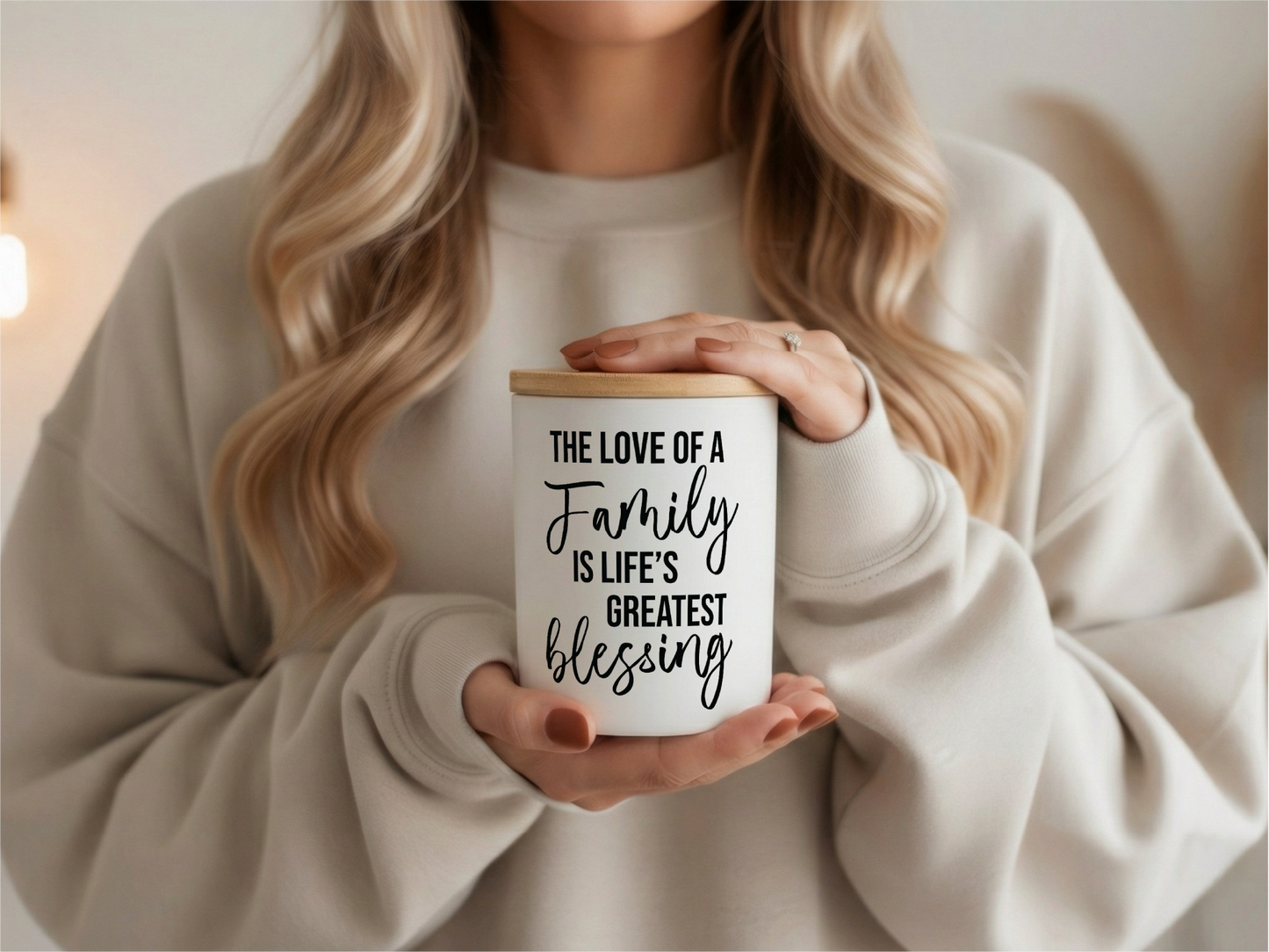 Family Is Life’s Greatest Blessing Candle | 12 oz Jar