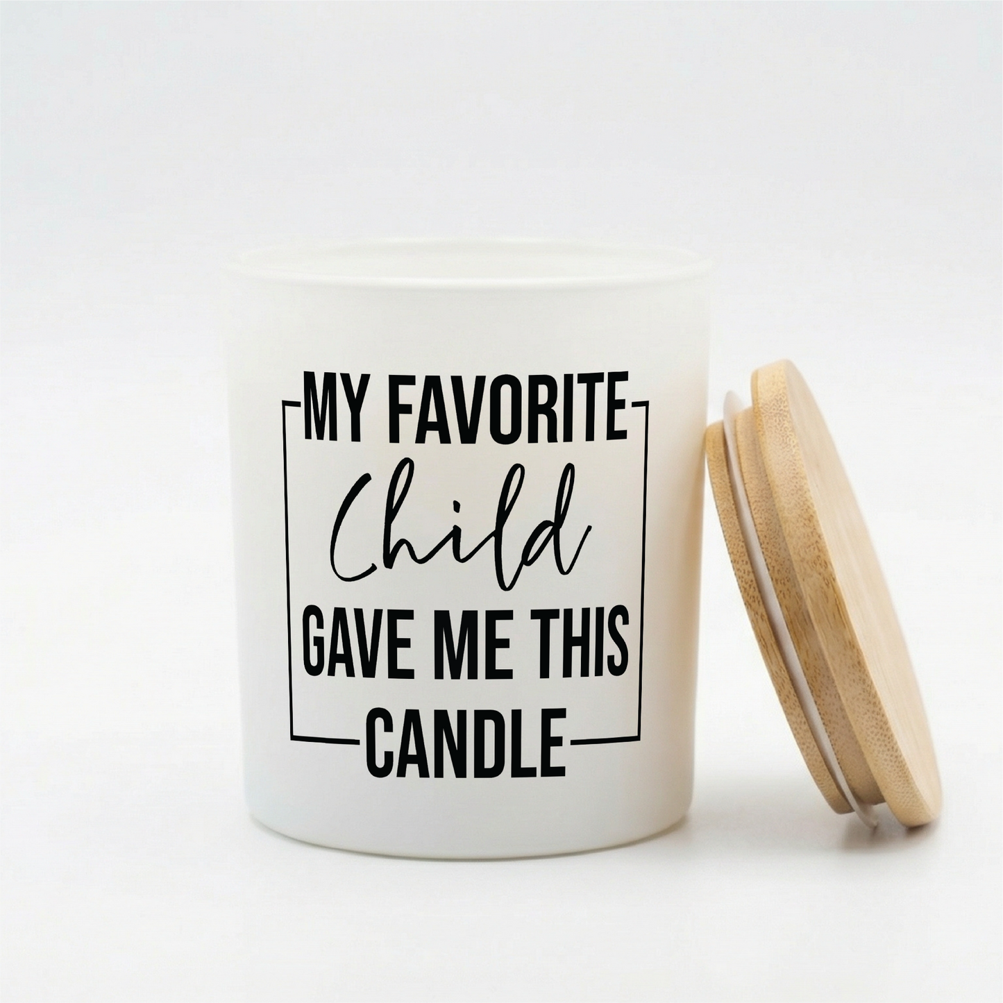Favorite Child Candle – Funny Family Gift | 12 oz Jar