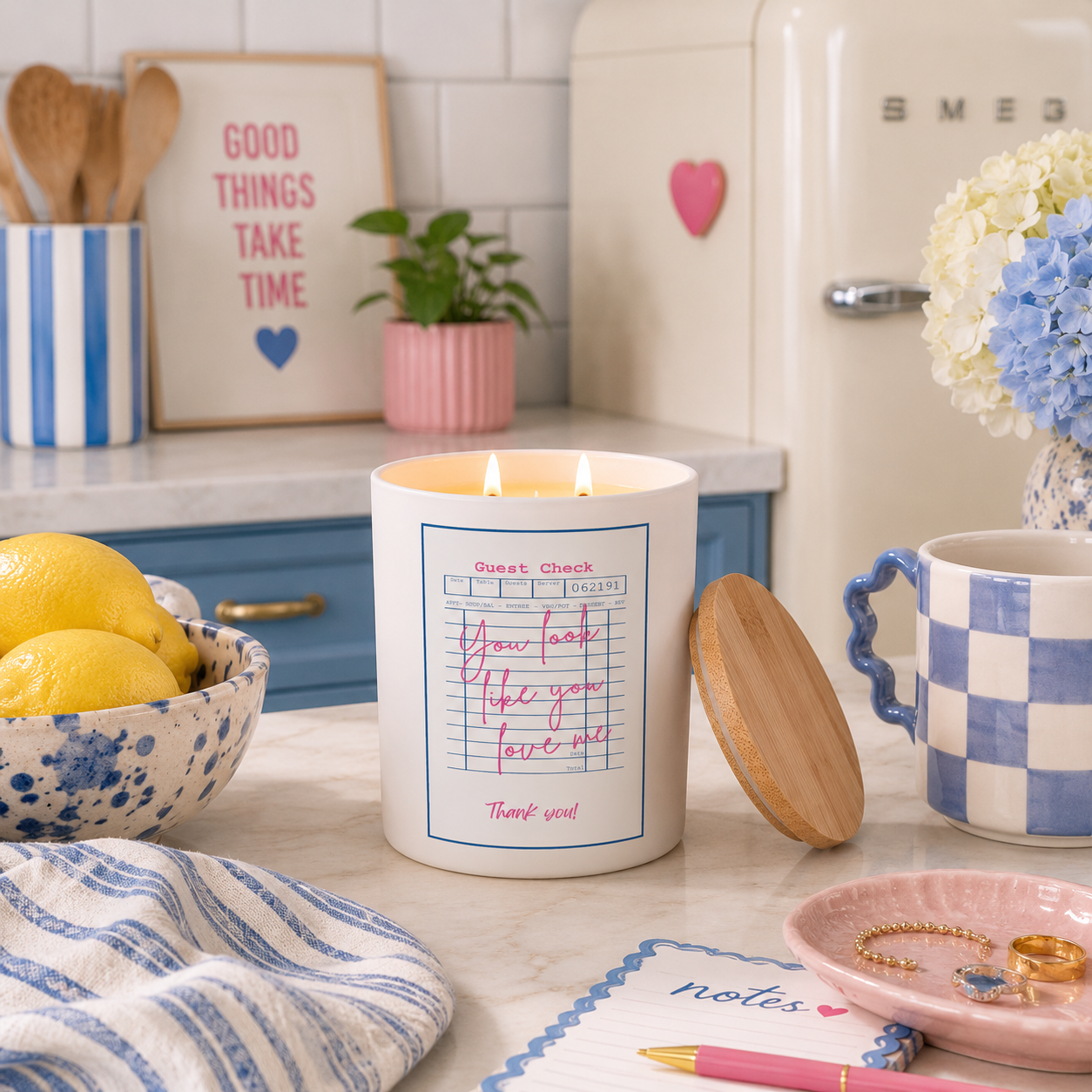 Guest Check Series You Look Like You Love Me Candle | 12 oz Jar