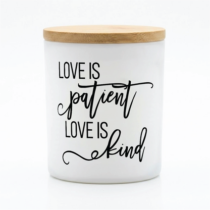 Love Is Patient Love Is Kind Candle | 12 oz