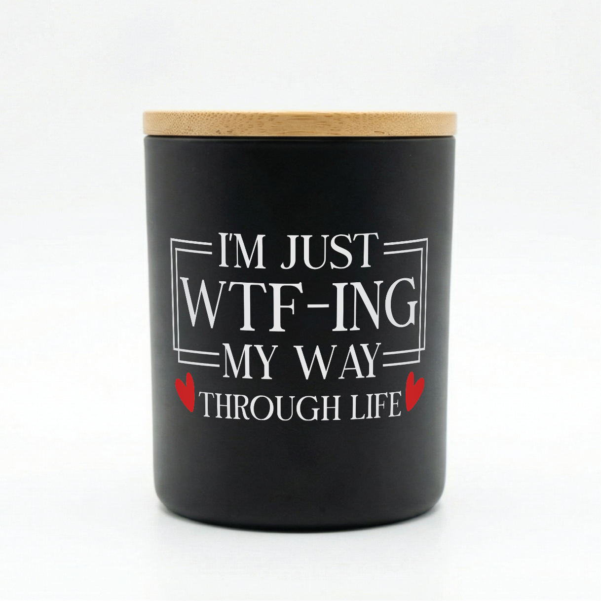 WTF-ing My Way Funny Candle | 12 oz Jar