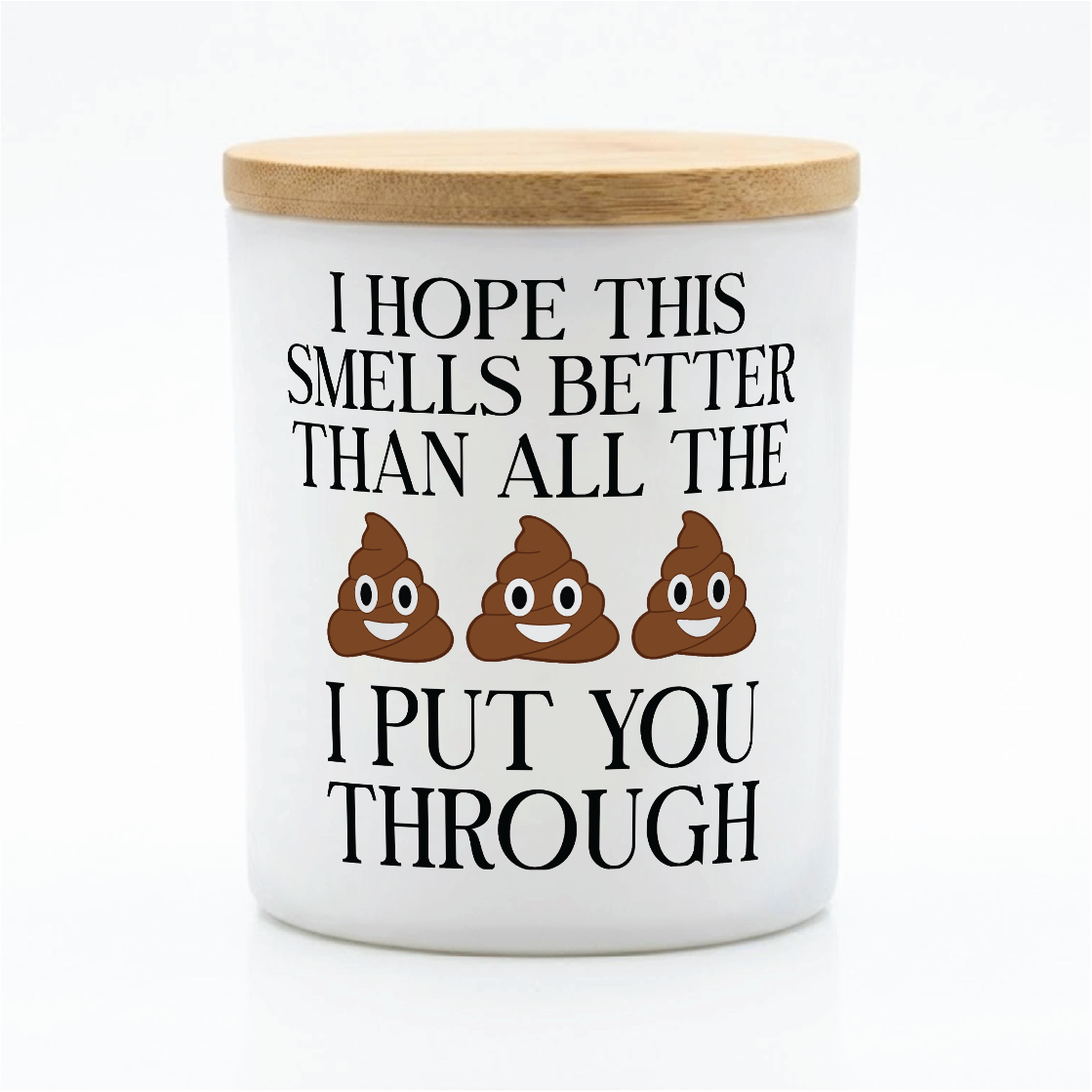 Funny Apology Candle Gift | 12 oz Jar