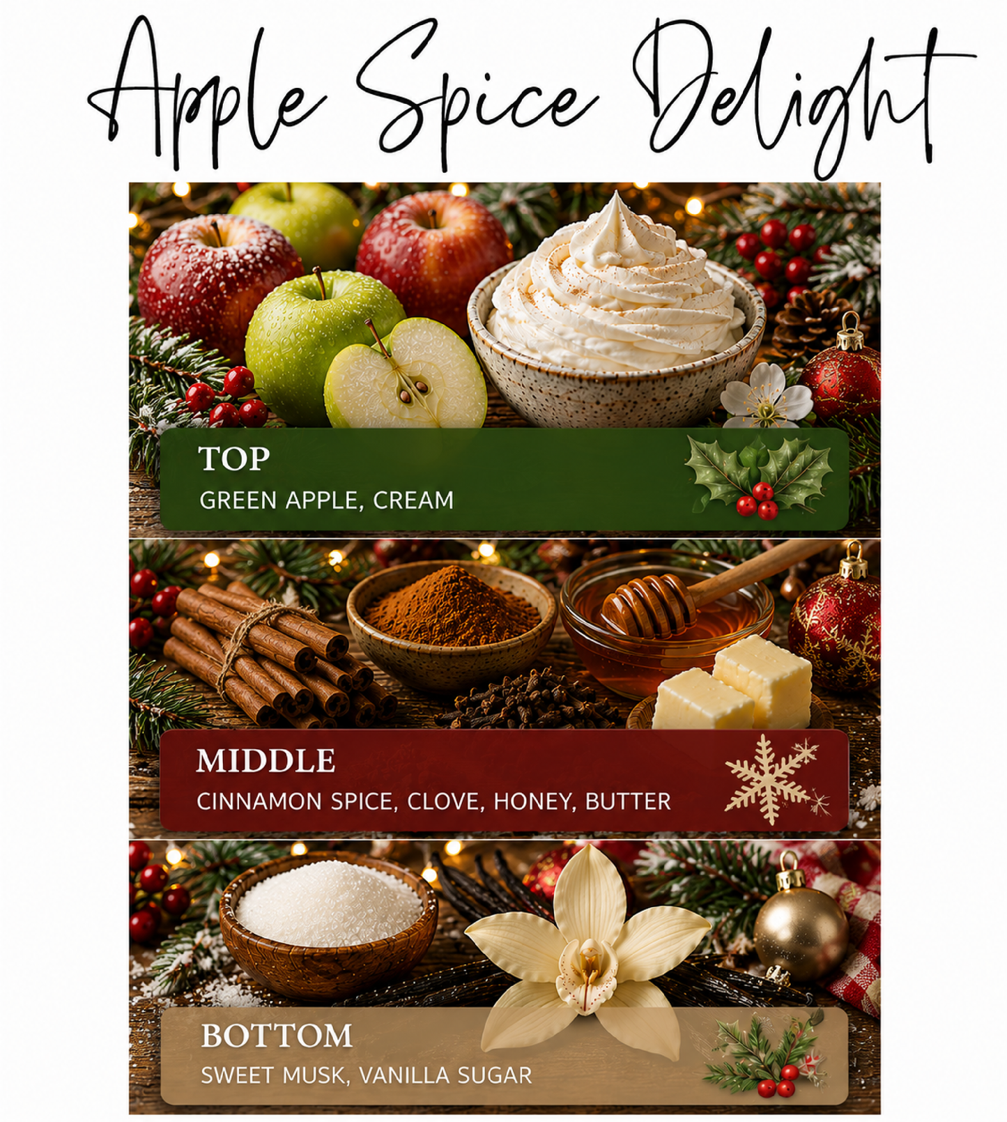 Be Merry & Bright Christmas Candle | 12 oz Jar