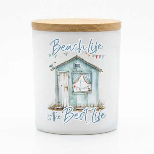 Coastal Beach Life Candle Gift | 12 oz Jar