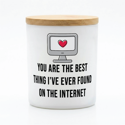 Funny Internet Love Candle | 12 oz Jar