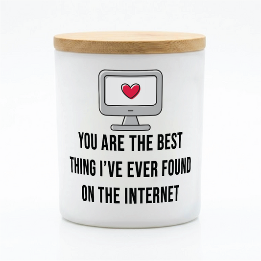 Funny Internet Love Candle | 12 oz Jar