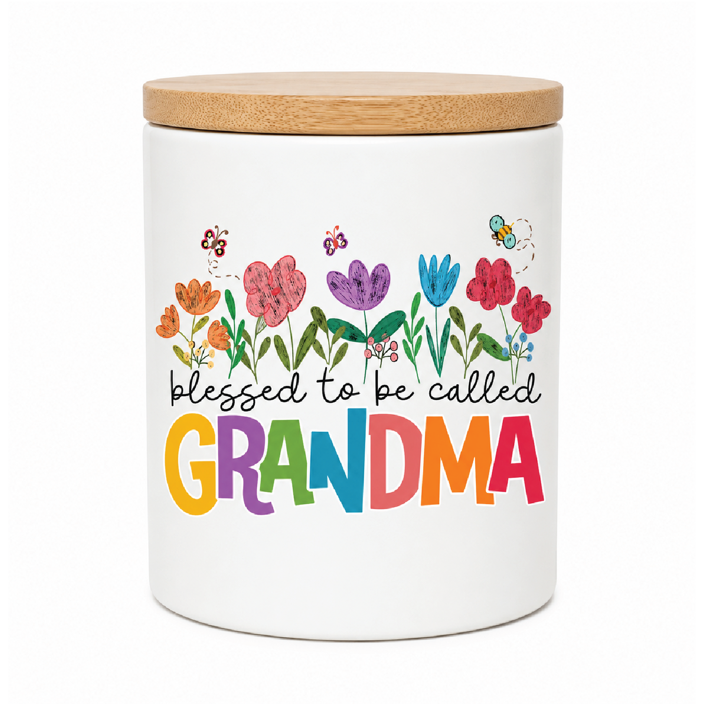 Blessed to Be Called Grandma Candle Gift | 12 oz Jar