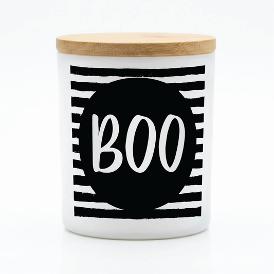 BOO Halloween Candle | 12 oz Jar
