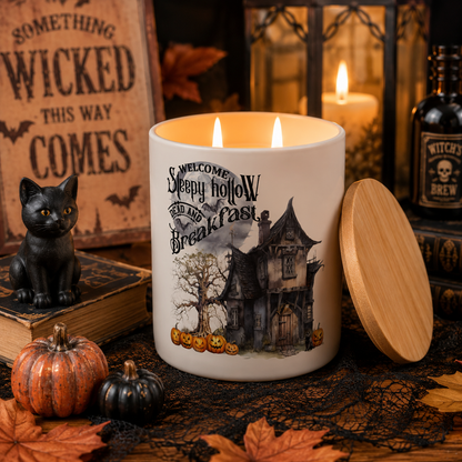 Sleepy Hollow Dead & Breakfast Candle | 12 oz Jar