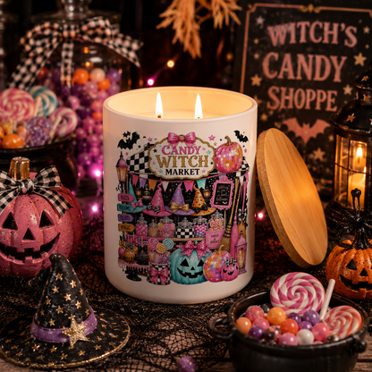 Candy Witch Market Candle | 12 oz Jar