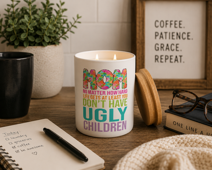 Funny Mom Candle Gift for Mothers | 12 oz Jar