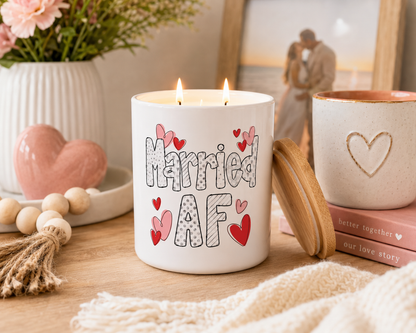 Married AF Candle | 12 oz Jar