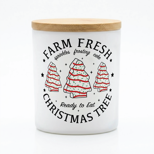 Farm Fresh Christmas Tree Candle | 12 oz Jar