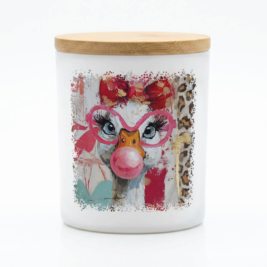 Funny Goose Bubble Gum Candle | 12 oz Jar