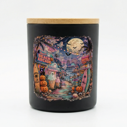 Haunted Beach Arcade Candle | 12 oz Jar