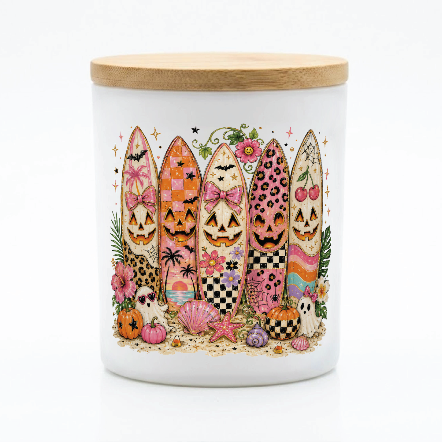 Halloween Surfboards Candle | 12 oz Jar