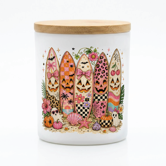 Halloween Surfboards Candle | 12 oz Jar