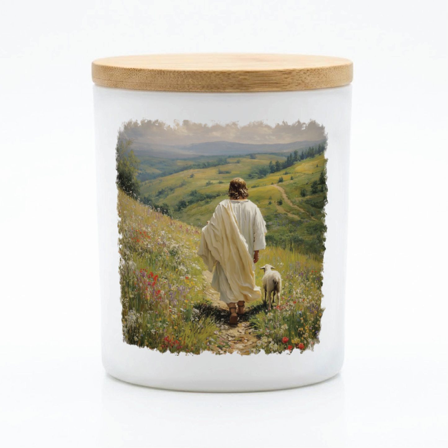 Jesus Leads the Way Faith Candle | 12 oz Jar