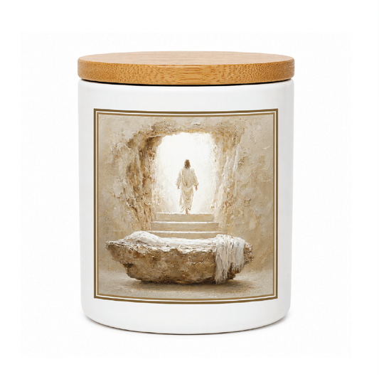 He Is Risen Faith Candle | 12 oz Jar