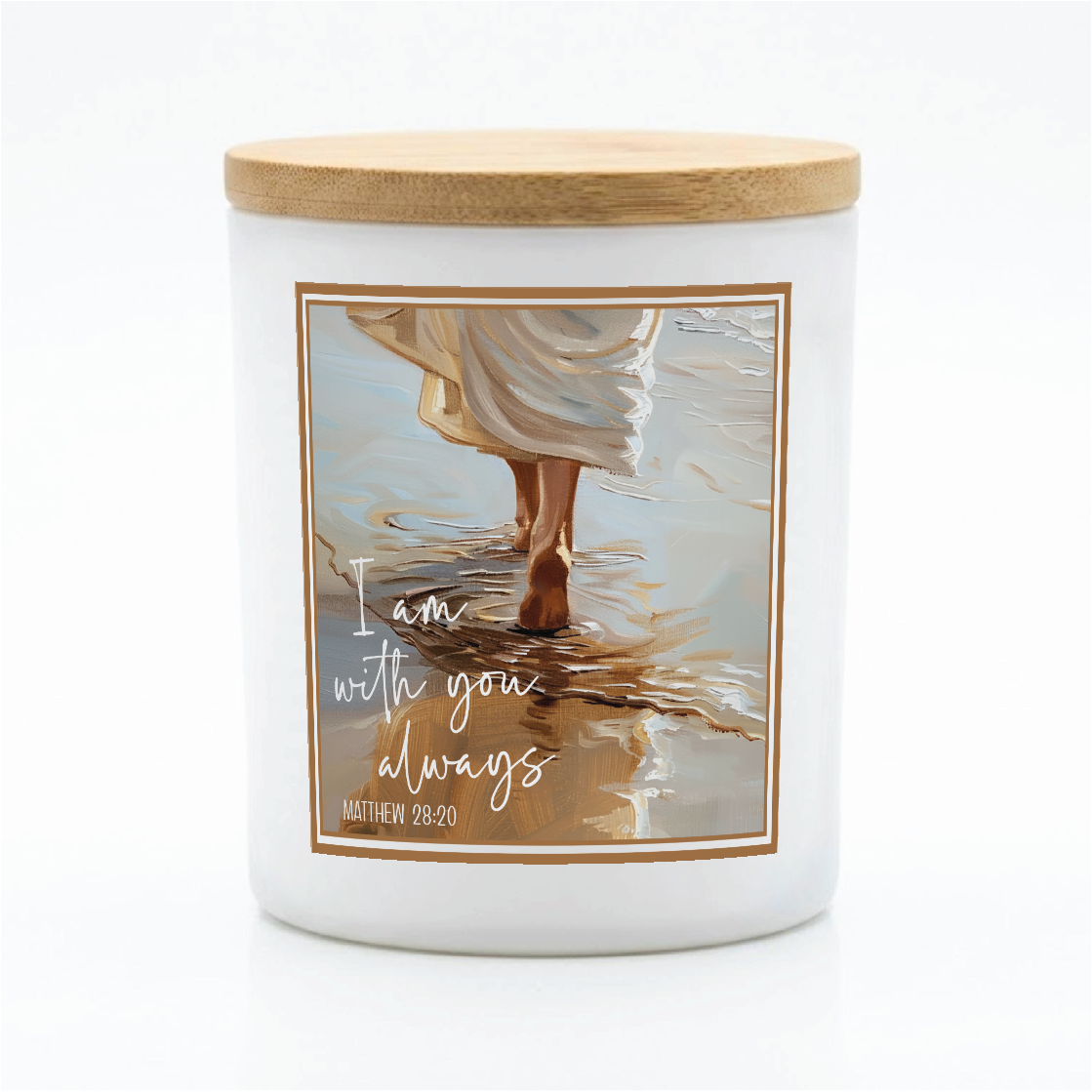 I Am With You Always Candle | 12 oz Jar
