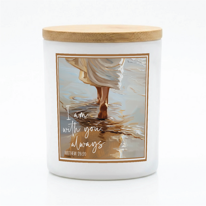 I Am With You Always Candle | 12 oz Jar