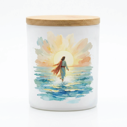 Walking on Water Faith Candle | 12 oz Jar