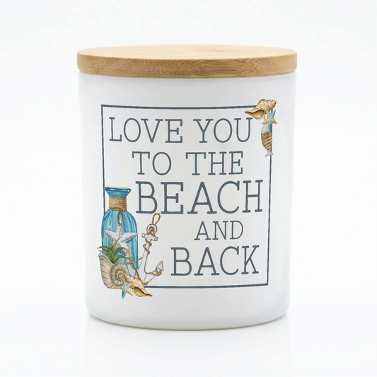 Love You to the Beach and Back Candle | 12 oz Jar