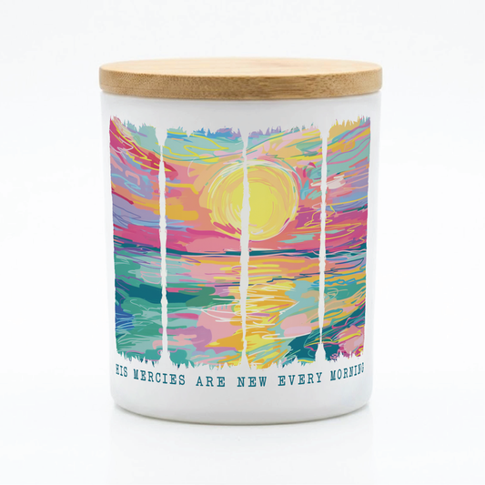 His Mercies Are New Candle | 12 oz Jar