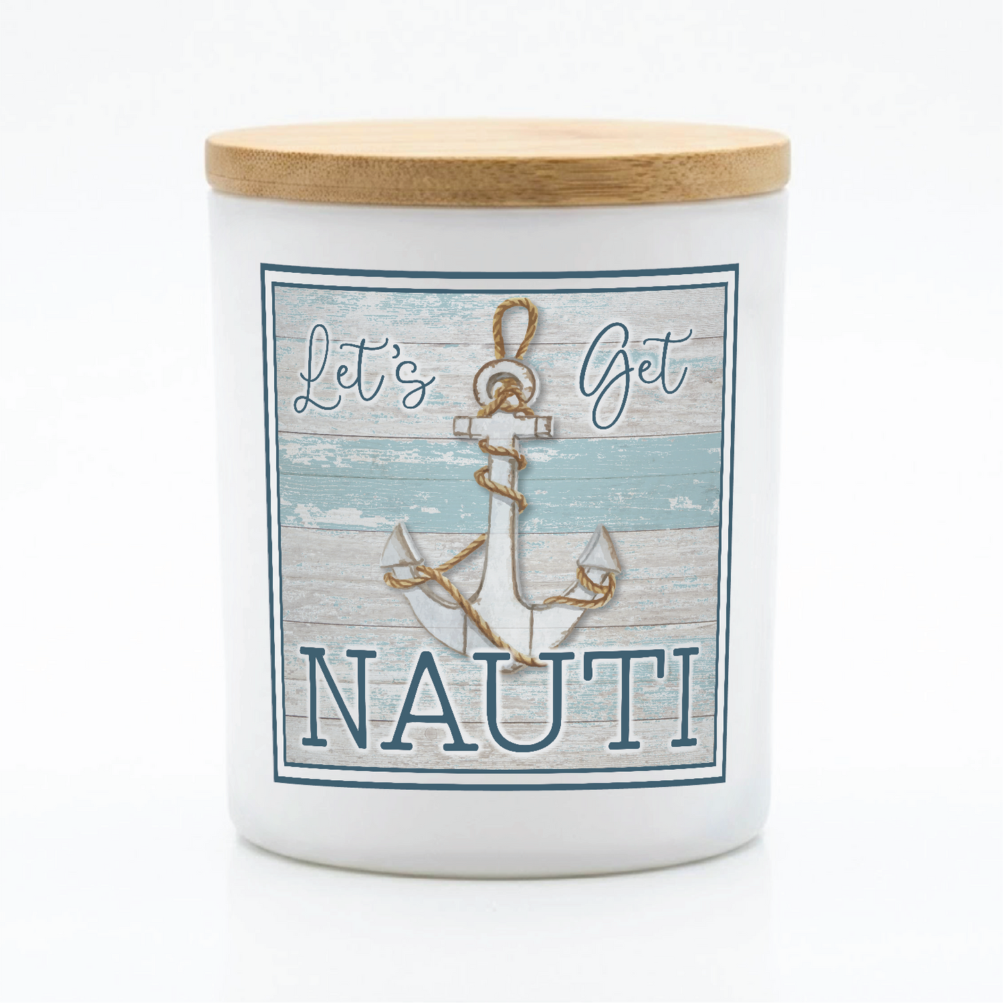 Funny Nautical Beach Candle Gift | 12 oz Jar