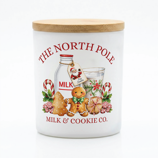 North Pole Milk & Cookie Co. Candle | 12 oz Jar