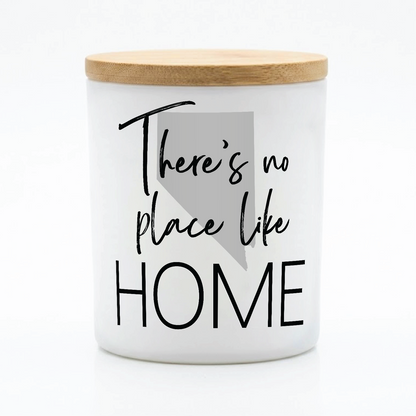 Custom No Place Like Home State Candle | 12 oz Jar