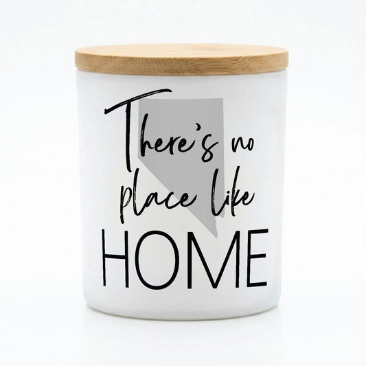 Custom No Place Like Home State Candle | 12 oz Jar