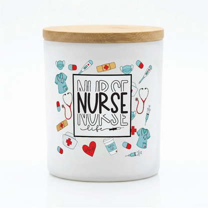 Nurse Life Candle Gift for Nurses | 12 oz Jar