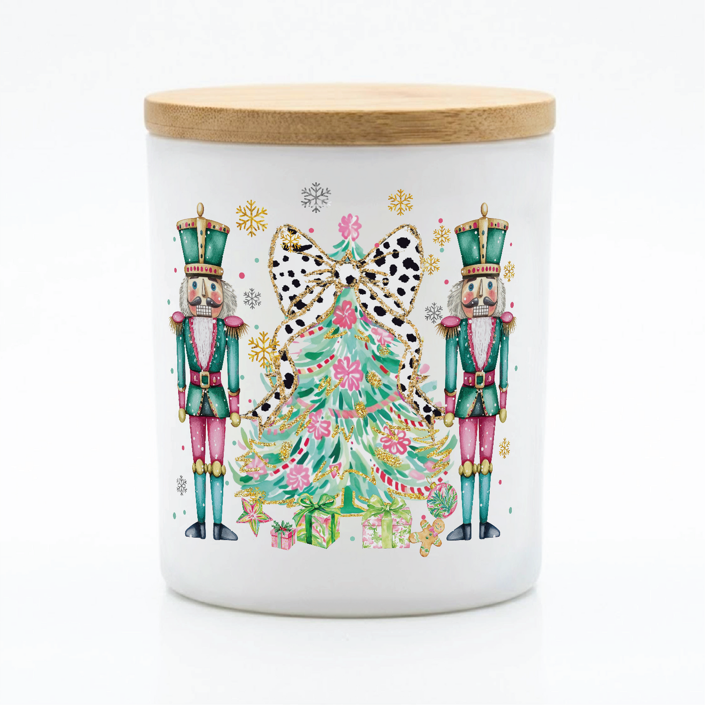Nutcracker Christmas Tree Candle | 12 oz Jar