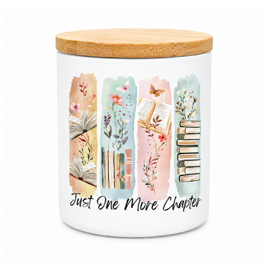 Just One More Chapter Candle | 12 oz Jar