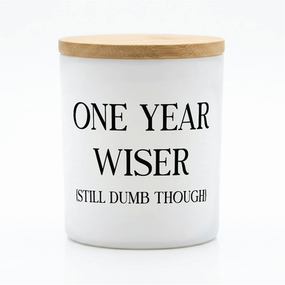 Funny Birthday Candle Gift for Friends | 12 oz Jar