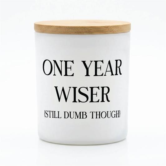 Funny Birthday Candle Gift for Friends | 12 oz Jar