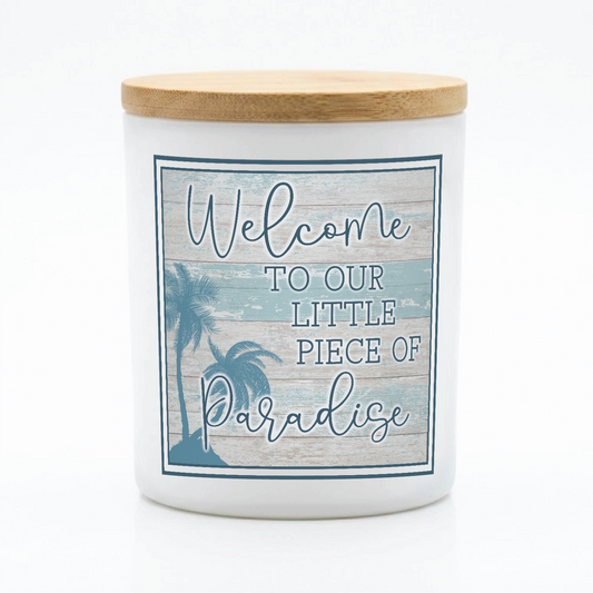 Coastal Paradise Beach House Candle | 12 oz Jar