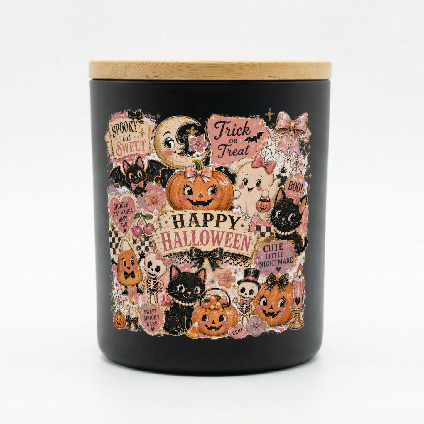 Retro Halloween Candle | 12 oz Jar