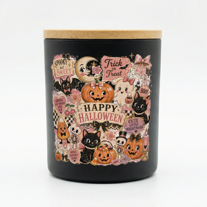 Retro Halloween Candle | 12 oz Jar