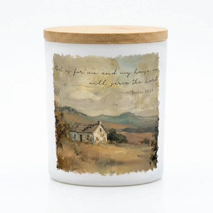 Serve the Lord Scripture Candle | 12 oz Jar