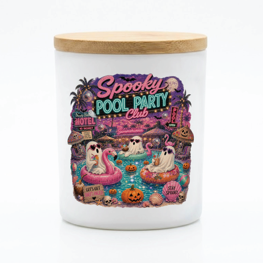 Spooky Pool Party Candle | 12 oz Jar