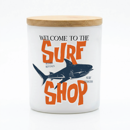 Surf Shop Coastal Candle Gift | 12 oz Jar